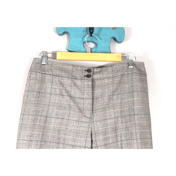 Talbots Heritage Wide Leg Womens Gray Wool Blend Trouser Pant Size 10 - Picture 7 of 14